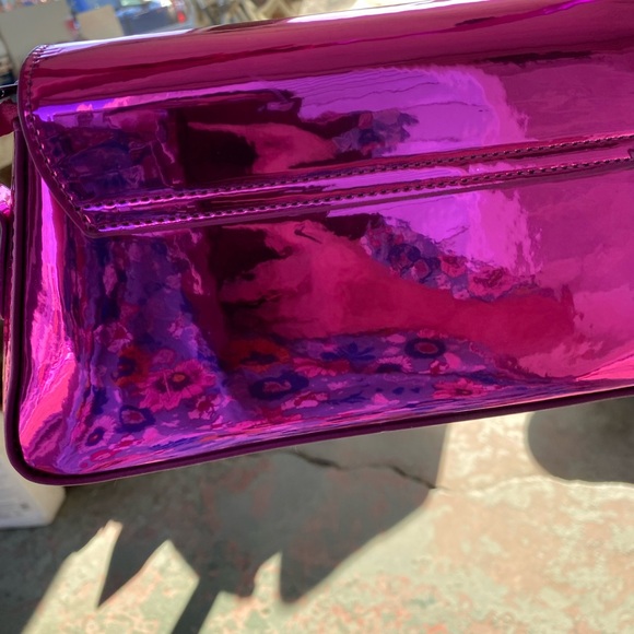 Shiny Pink Women's Bag - Picture 11 of 12